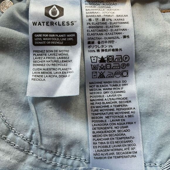 Levis 721 Hi Rise Skinny, Med Wash, Distressed, 31/12. Classic Minimalist - Picture 12 of 15